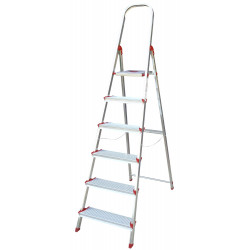 Escalera Dom 1,22mt Tijera Rolser Alu Ro Norma 220 Nor039