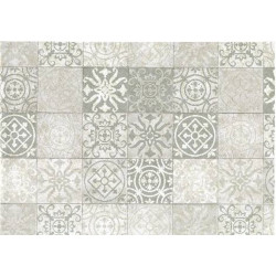 Adhesivo Dec. 45cmx15m Pvc Gris/blanco Adh. Tiles Antique 45