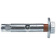 Anclaje Fij M10x100 Tornillo Hex Fischer Met. Cinc Fsl 12 T-