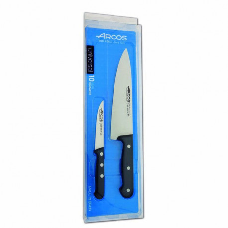 Cuchillo Jamonero Con Chaira 240mm Univ Inox Universal Arcos