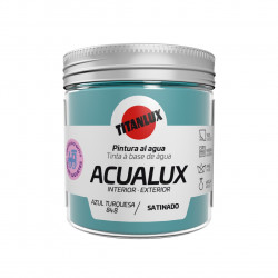 Pintura Manualid. Al Agua 75 Ml Az/tur Satin. Acualux Titan