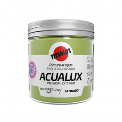 Pintura Manualid. Al Agua 75 Ml Ver/pis Satin. Acualux Titan