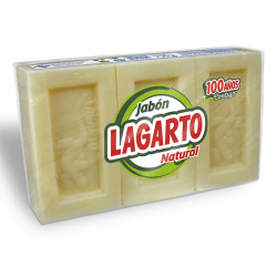 Jabon Limp 200gr Nat. Lagarto 380180 3 Pz