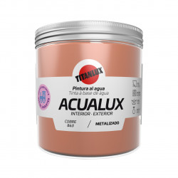 Pintura Manualid. Al Agua 250 Ml Cobre Satin. Metal. Acualux