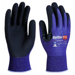 Guante Anticorte M08 3l Nitrilo Foam Mor Betterfit Ultracut