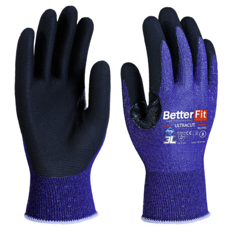 Guante Anticorte M08 3l Nitrilo Foam Mor Betterfit Ultracut