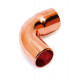 Curva Fontan 90§ M-h 15 Cobre Sth