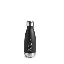 Botella Beb. 260ml Inox Negro Edan Lacor