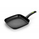 Grill Coc 28cm Rayas Antiadh Alu.forj Neg/ver Green Monix