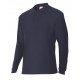 Polo Trabajo 3xl 60%alg 40%pol M/larga Az/mar Velilla