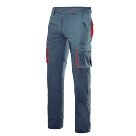 Pantalon Trabajo 34  16%pol46%alg38%emet Gr/ro Mltibol Velil