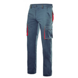 Pantalon Trabajo 50  16%pol46%alg38%emet Gr/ro Mltibol Velil