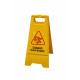 Cartel SeÑalizacion 61x30cm Peligro Suelo Mojado Amarillo Ni