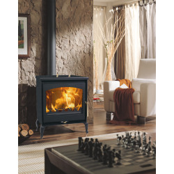 Estufa LeÑa Ecodesign 52x64x100cm Ac Castilla Panad