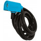 Cable Blindado Espiral Azul 185 Cm