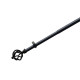 Barra Forja Kit Ext. Negro 110-200 Cm