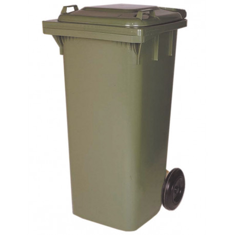 Contenedor Plastico Verde/verde 120 L