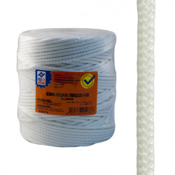 Cuerda Nylon Trenzado 4 Mm Bco 200 M