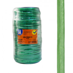 Cuerda Pe Forrada 4 Mm Verde 100 M
