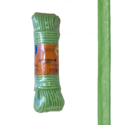 Cuerda Pe Forrada 5 Mm Verde 10 M