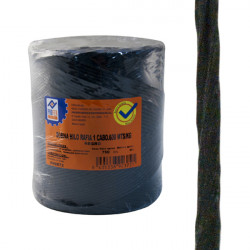 Cuerda Rafia 1 C.bobina Negro 120 G