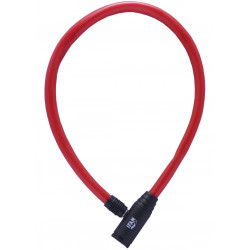 Candado Cable Bici Junior Rojo 60 Cm