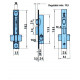 Cerradura Embutir Metalica