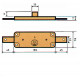 Cerradura Persiana Zn 20mm 59x159 Mm