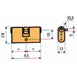 Bombillo Oval Metalica Niq Lc 26,5x26,5