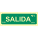 SeÑal Salida Pvc Clase B 105x300mm