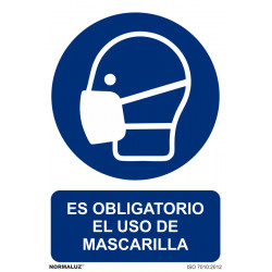 Uso Obligatorio De Mascarilla 200x300 Mm
