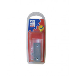 Placa Cartela Zn Bl. 4 Pzs. 50x17 Mm