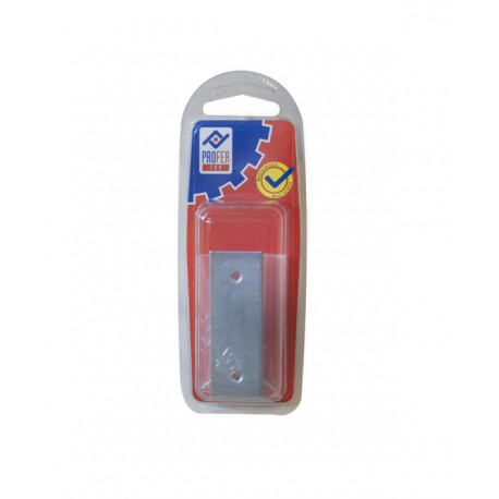 Placa Cartela Zn Bl. 4 Pzs. 60x20 Mm