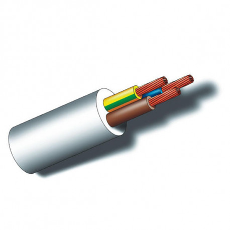 Cable Manguera Blanca 100mt 3x1,5 Mm