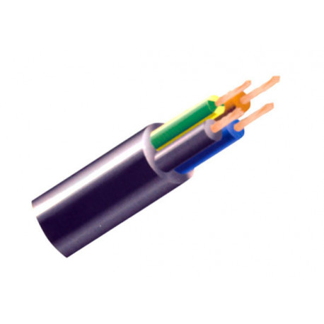 Cable Manguera Negra 100 Mt 5x1,5 Mm