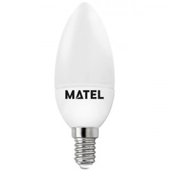 Lampara Led Vela E14 Lc 5 W