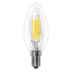 Lampara Led Vela Filam E14 F 4 W