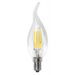 Lampara Led Vela Fla Fil E14 C 4 W