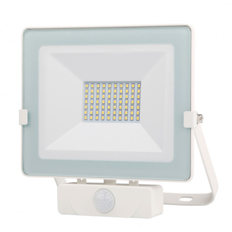 Foco Led Blanco Ip65 C/sensor 10 W