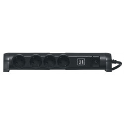 Base Mult 4tx2p Tt + 2usb Ngr 1,5 M