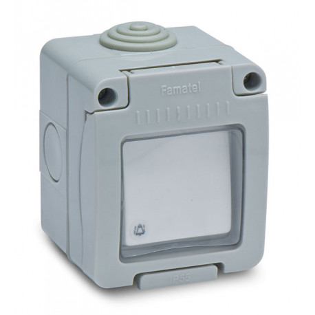 Interruptor Superficie Estanco C/luz Ip55 10 Amp