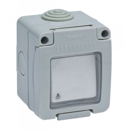 Pulsador Luz Superficie Estanco Ip55 10 Amp