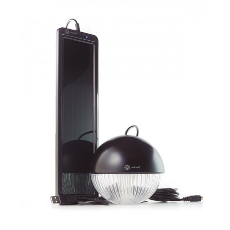 Iluminacion Solar Kit Black