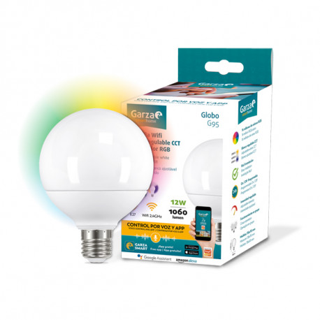 Bombilla Wifi Globo E27 12 W