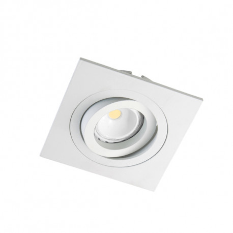 Foco Led Orientable Cuadrado Blanco 6,2 W