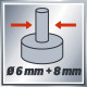 Fresadora Pinza 6-8 Mm 1100 W 2