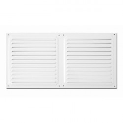 Rejilla Lacada Blanca Blister 20x40 Cm