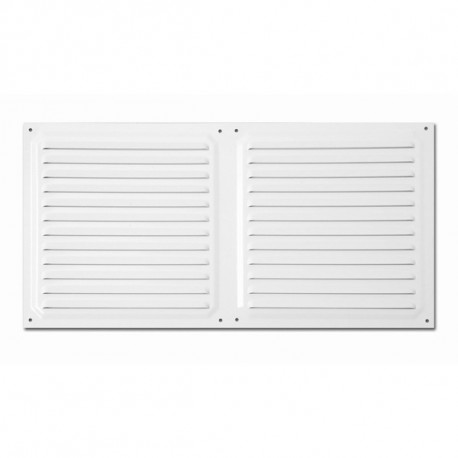 Rejilla Lacada Blanca Blister 20x40 Cm