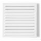 Rejilla Empotrar Bca Blister 16x16 Cm