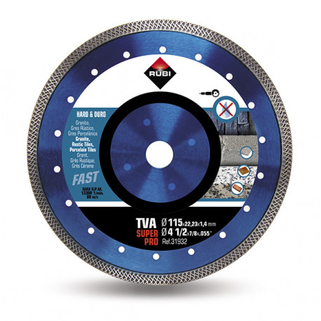 Disco Diamante Tva M Duros 230x1,4 Mm